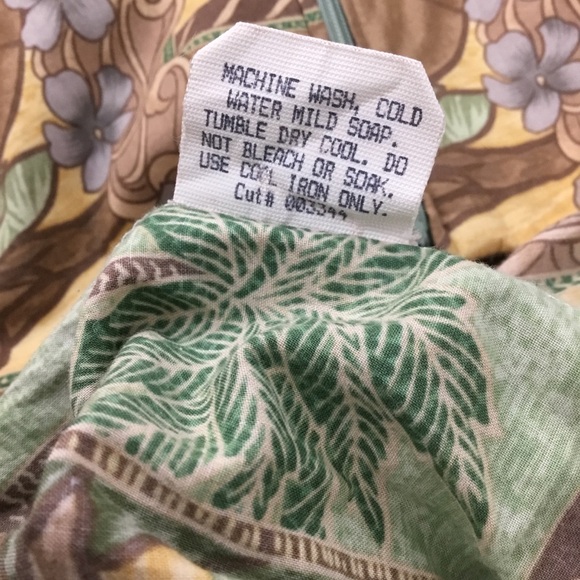 EUC RARE Tori Richard Honolulu Cotton Lawn Ruffled Hem Father Damien Dress 2XL - Picture 14 of 14